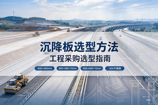 凌海沉降板选择方法