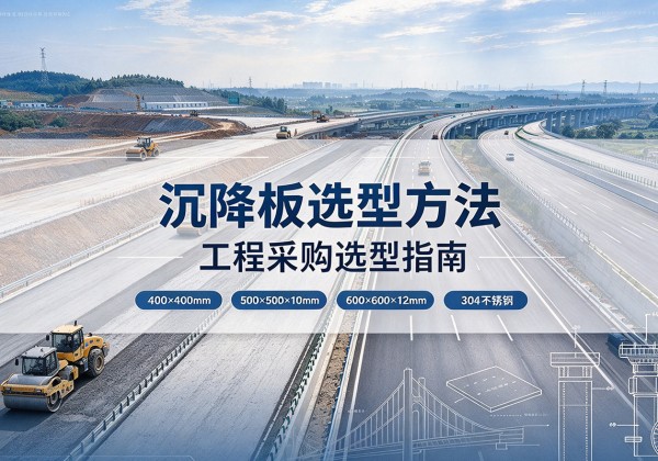 凌海沉降板选择方法